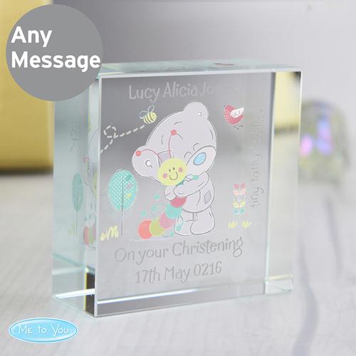 Personalised Tiny Tatty Teddy Cuddle Bug Medium Crystal Token Extra Image 3